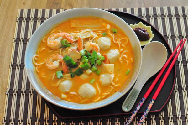 Cà ri Laksa - Ẩm thực phong phú